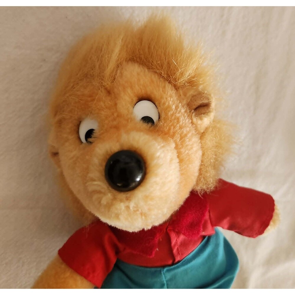 Vintage 1989 Applause Berenstain Bears Brother Bear Plush Stuffed Animal